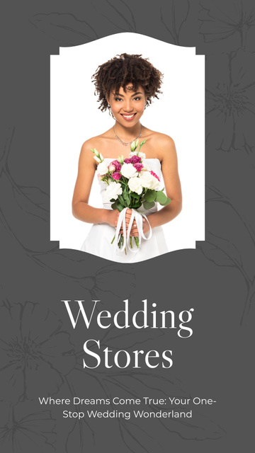 Platilla de diseño Sale of Bridal Clothing and Accessories Instagram Story