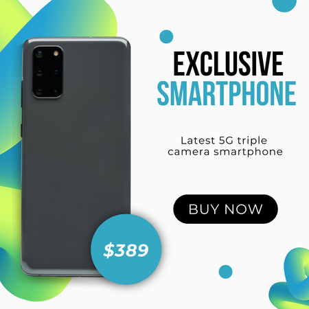 Best Price Offer for Exclusive Smartphone Instagram Šablona návrhu