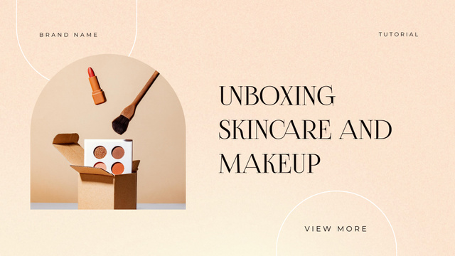 Modèle de visuel Beauty Products Ad - Full HD video