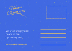 Sincere Christmas Greetings with Decorations in Envelope