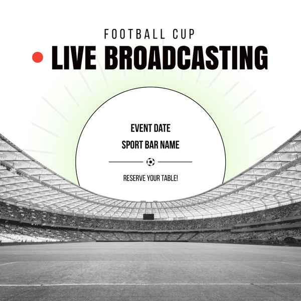 Football Cup Match Live Broadcasting