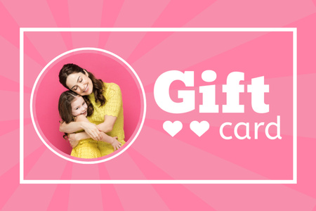 Special Gift Offer on Mother's Day Gift Certificate tervezősablon