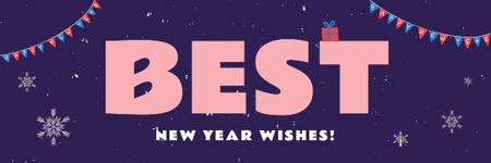 Ontwerpsjabloon van Email header van Happy Chinese Pig New Year