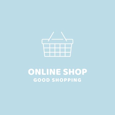Modèle de visuel Online Shop Ad - Logo