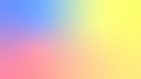 Evenly Blurred Gradient of Bright Colors Zoom Background Design Template