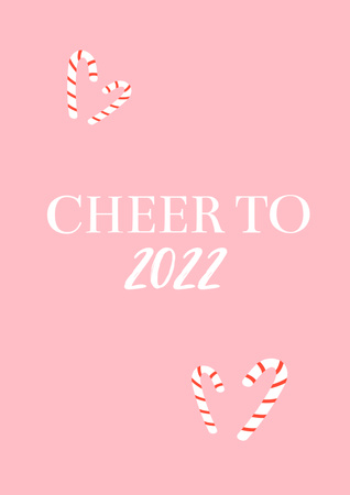 Template di design Bright New Year Holiday Greeting Poster