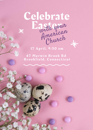 Get ready for an Easter Holiday Celebration Invitation Tasarım Şablonu