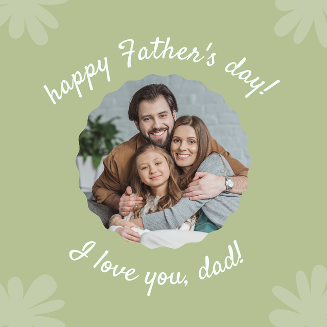 Happy Father's Day Logo Design Template
