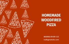 Pizza Store Loyalty Offer on Red