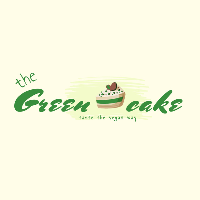 Bakery Emblem with Tasty Cake Logo – шаблон для дизайну