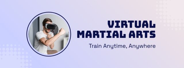 Martial arts Facebook coverデザインテンプレート