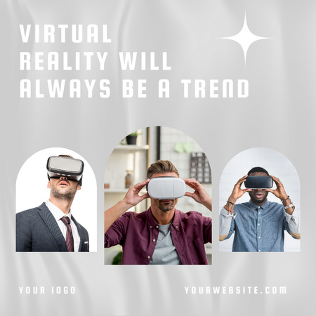 Virtual Reality always in trend Instagram Design Template