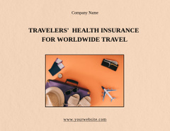 Travel Insurance for Vacation on Beige