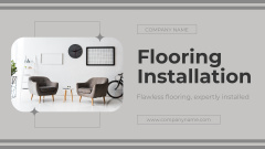Flooring Installation Services with Minimalistic Stylish Home Interior