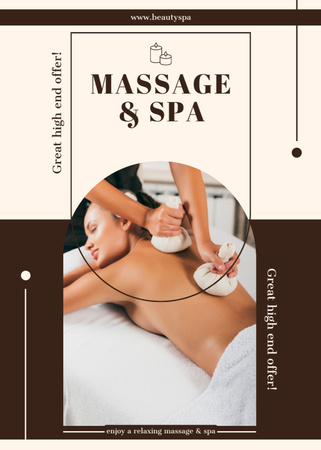 Spa and Massage Services Offer Flayer Design Template