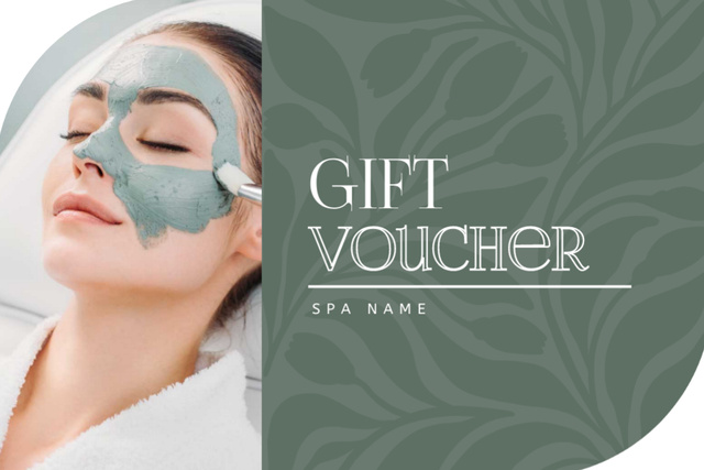 Special Offer of spa Salon Services Gift Certificateデザインテンプレート