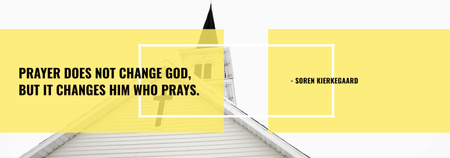 Cephe ile beyaz haç Kilisesi Tumblr Tasarım Şablonu