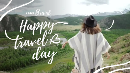 Tourism Day Celebration Announcement Full HD video Design Template