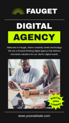 Custom-oriented Digital Agency Services Promotion In Black