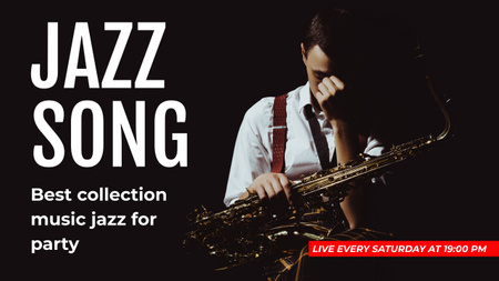 Offering Best Collection of Jazz Party Music Youtube Πρότυπο σχεδίασης