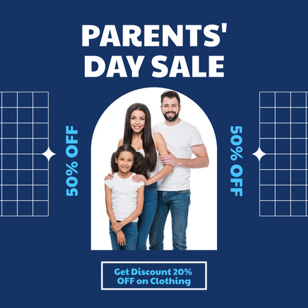 Parent's Day Sale Announcement Instagram Design Template