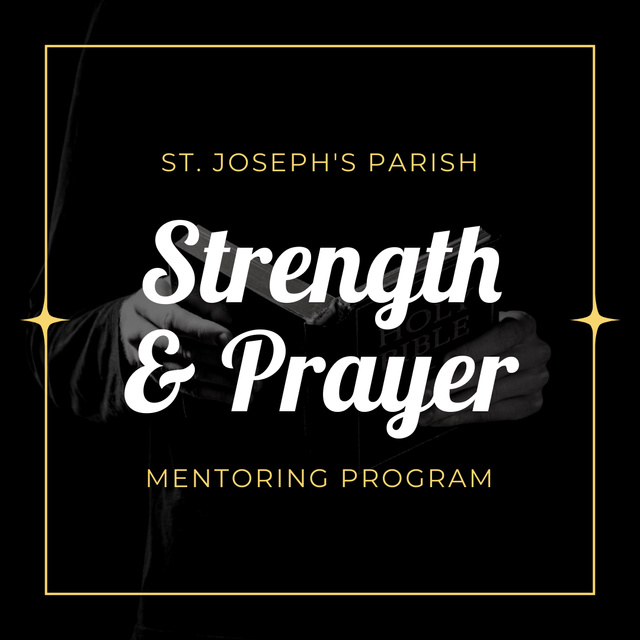 Church Mentoring Program Announcement Instagram Tasarım Şablonu