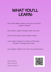 Creative Design Thinking Workshop Announcement In Lilac
