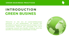Green Business Introductory Data