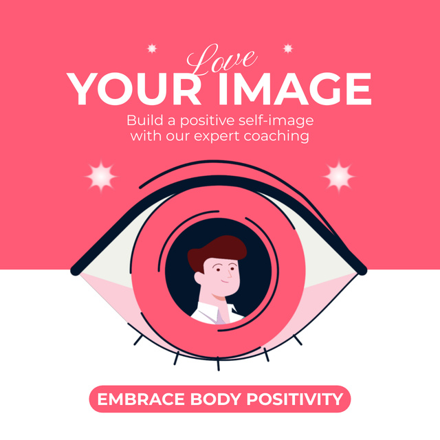 Expert Coach Services to Increase Self-Confidence Animated Post Design Template