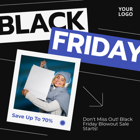 Black Friday Unmissable Sale Instagram Design Template