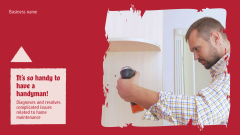 Handyman Services Offer with Affordable Estimate