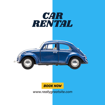 Car Rental Instagram – шаблон для дизайна