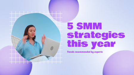 Uzmanlardan Önerilen SMM Stratejileri Seti YouTube intro Tasarım Şablonu