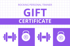 Gift Card Offer for Personal Trainer Services