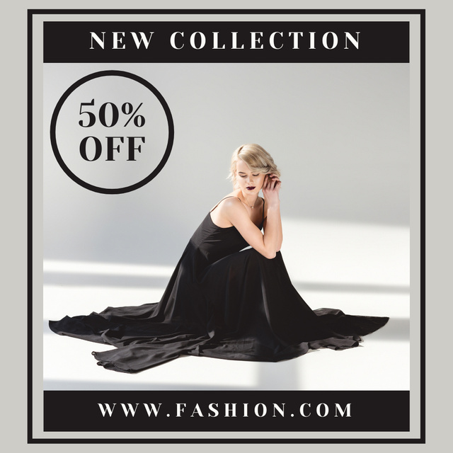 Platilla de diseño New Collection of Women's Dresses Instagram