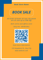 Ad of Book Sale with Discount