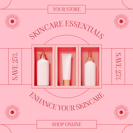 Platilla de diseño Luxury Skincare Collection Instagram AD