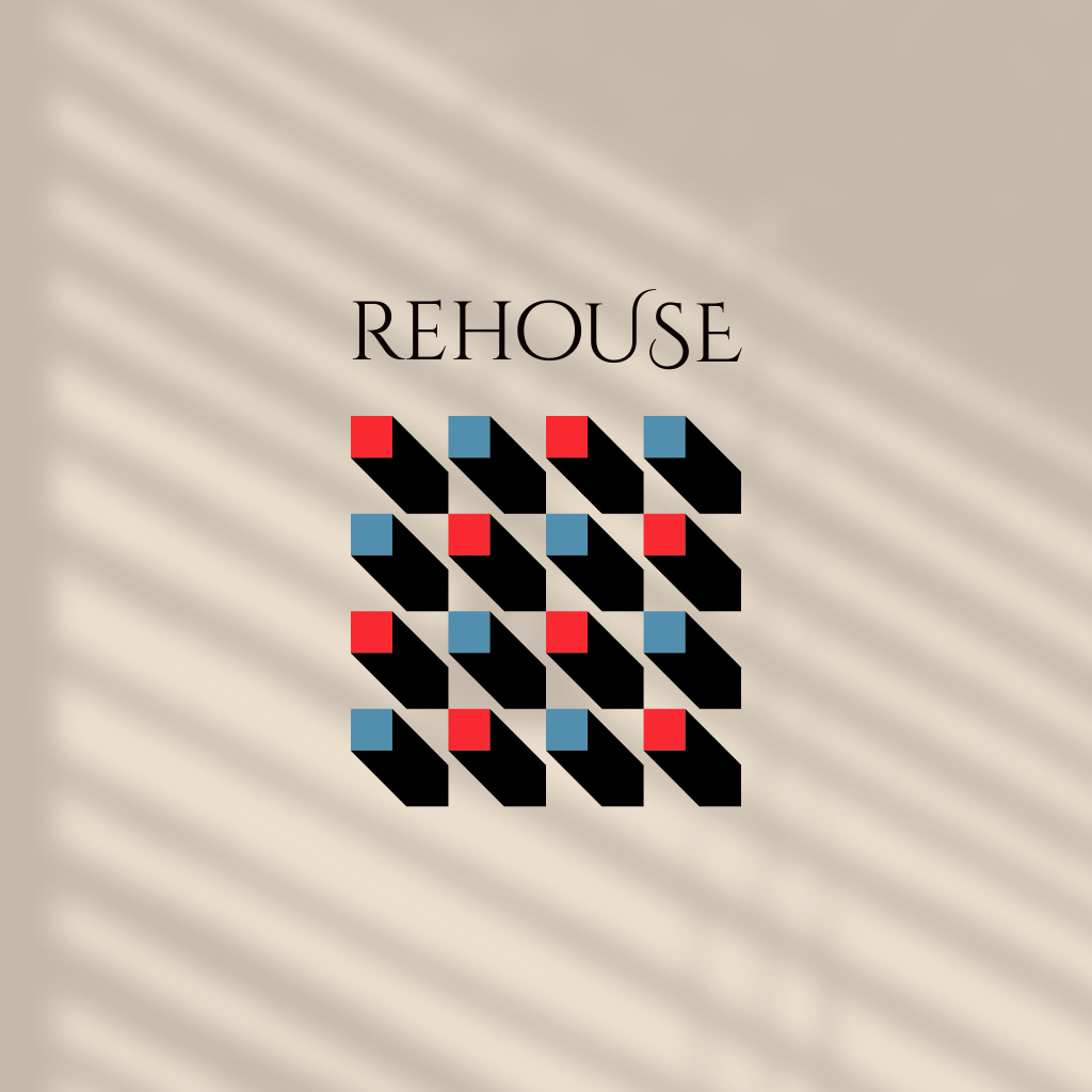 Real Estate and Relocation Agency Logo Tasarım Şablonu