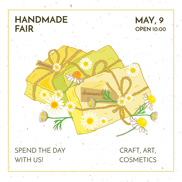 Handmade Soap Fair Announcement