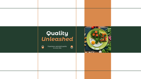 Fast Casual Restaurant with Tasty Quality Food Youtube Design Template