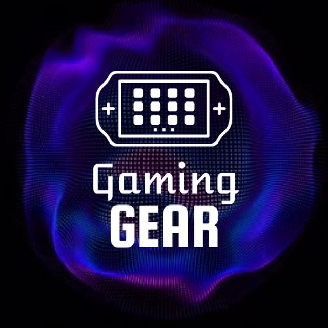 Modèle de visuel Gaming Gear Sale Offer with Joypad - Animated Logo