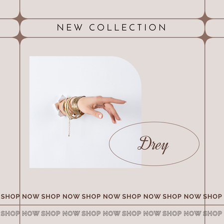 New Accessories Collection Ad Instagram Design Template
