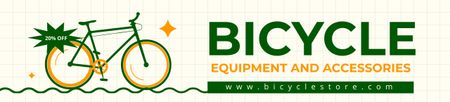 Bisiklet Aksesuarları Satışı Ebay Store Billboard Tasarım Şablonu