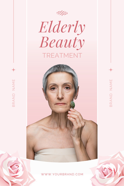 Beauty Treatment For Elderly With Roses Pinterest – шаблон для дизайну