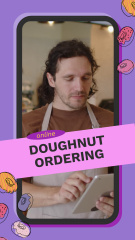 Doughnuts Ordering With User-friendly Online Platform