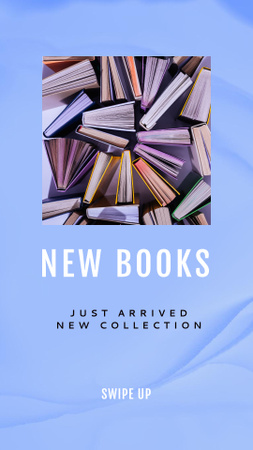 Awesome Books Collection Sale Announcement Offer Instagram Story Design Template