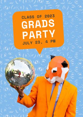 Graduation Party Announcement Invitation tervezősablon
