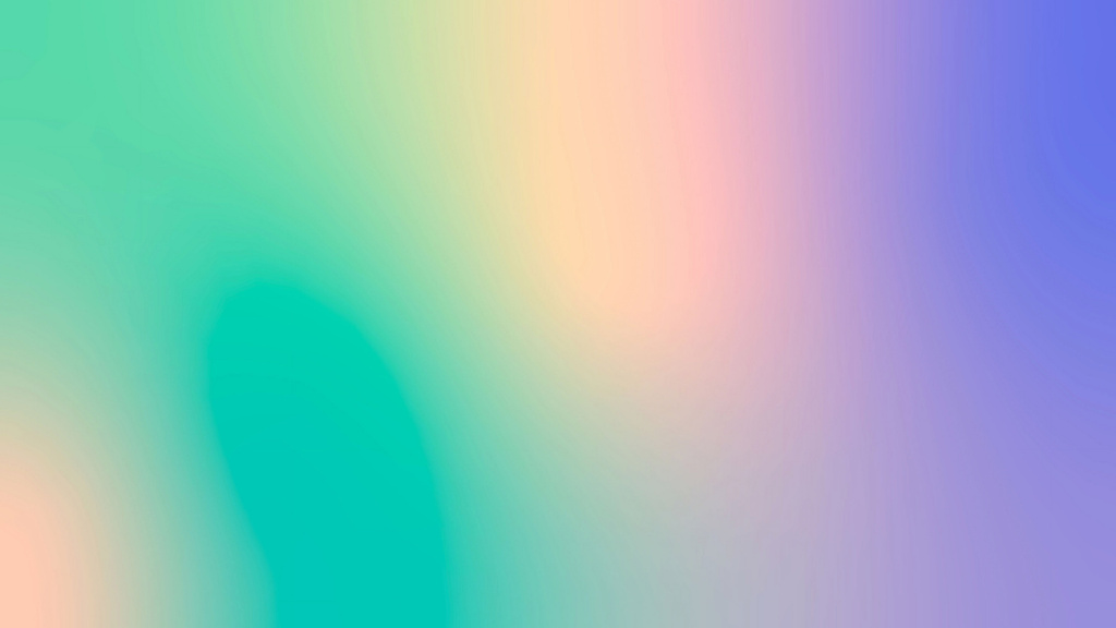 Szablon projektu Blurred Color Gradient Composition Zoom Background