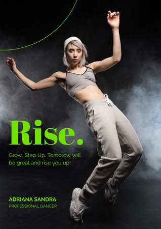 Poster - Rise Poster Dance Poster – шаблон для дизайну