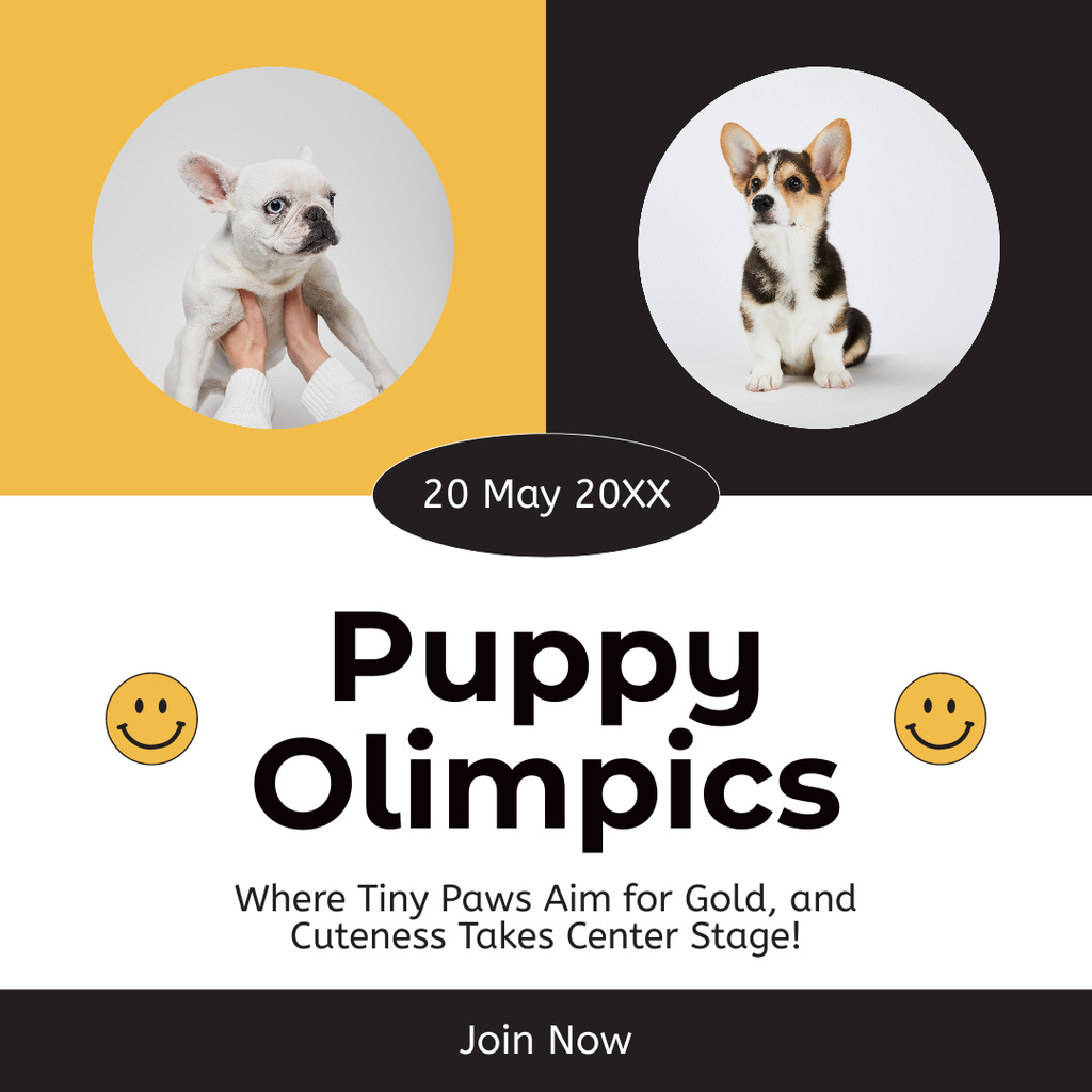 Template di design Best Puppies from Breeders Instagram